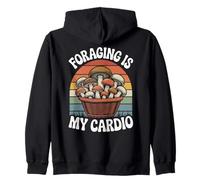 Buscar Hongos Divertidos es mi Cardio Sudadera con Capucha