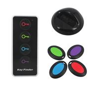 Buscar Llaves Inalámbricas - Localizador De Llaveros Con Alarma De Sonido De 85 D B, Herramienta De Localización Remota Cartera, Alcance Rf 131 Pies Encuentra Objetos Perdidos Para Interior Y Exterior