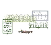 Busch - 1/87 A-set: Fische Futtern H0 (1/25) (Importación USA) TOY NUEVO