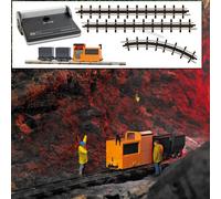 Busch 12020 Set Inicio Vía Minería H0 1/87 Analógico DC Nuevo