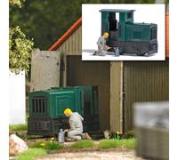 Busch 12454 Set De Acción: Aceitar Locomotora, H0f, Nuevo 2023