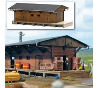 Busch 1421 - 1/87 / H0 Almacén De Carga »Braunsdorf« - Nuevo