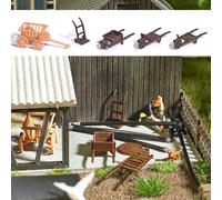 BUSCH 1630 Set De Carro Nuevo Y En Su Embalaje Original Escala H0