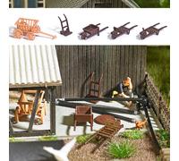 BUSCH 1630 Set De Carro Nuevo Y En Su Embalaje Original Escala H0