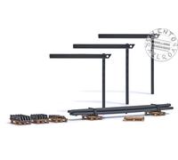 BUSCH 1815 Set De Palet Con Carga Partes Mecánicas + Vigas para Almacenamiento I