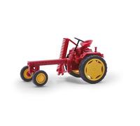 Busch 210005300 - 1/87 / H0 Tractor RS09 Con Barra de Corte Y Neumáticos Gemelos
