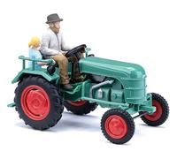 Busch 40072 - TT - Tractor Kramer KL 11 Con Granjero Y Niño, Año 1953 - Nuevo