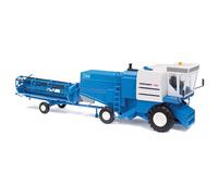 Busch 40183 - 1/87 / H0 Cosechadora Fortschritt Azul - Nueva
