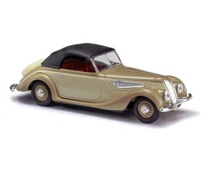 Busch 40291 BMW 327 Cabrio Cerrado Marrón HO 1:87 NUEVO