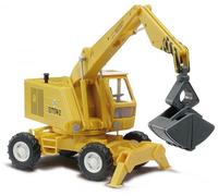 Busch 42870 - 1/87 / H0 Excavadoras Móviles T174-2 Amarillo - Nuevo