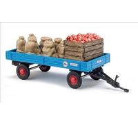 Busch 44995 H0 Trailer with Apple charging 1:87