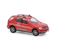 Busch 49822 Mercedes-Benz Clase ML, Protección Civil Bremen, H0, Nuevo 2025