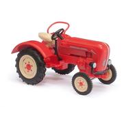 Busch 50000 - 1/87 Tractor Porsche Junior K - Rojo - Nuevo