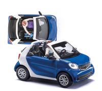 Busch 50779 - 1/87 / H0 Smart For2 Cabrio 2015 Fahrerin/Kindersi - Nuevo
