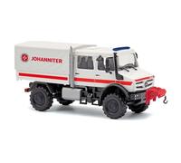 Busch 51084 - H0 - MB Unimog 5023 Johanniter - Nuevo