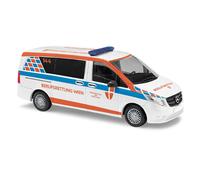 Busch 51154 - 1/87 Mercedes-Benz Vito Servicio De Emergencia Viena - Nuevo