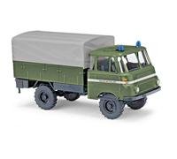 Busch 51658 Robur LO 1801 A, Policía Popular, H0, Nuevo 2024