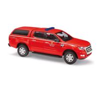 Busch 52845 - 1/87 Ford Ranger / Hardtop, Bomberos De Münster - Nuevo