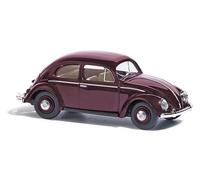 Busch 52901 - 1/87 / H0 VW Escarabajo Con Ventana Pretzel, Rojo - Nuevo