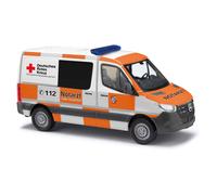 Busch 53450MB Sprinter Corto, Fútbol Emergencias Círculo Carretera, H0 Neu 2025