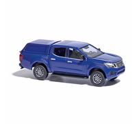 Busch 53705 Nissan Navara Con Hardtop Azul HO 1:87 NUEVO
