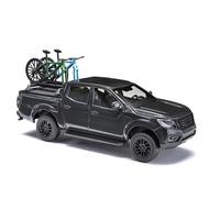 Busch 53724 - H0 - Nissan Navara con Dos Motos - Nuevo