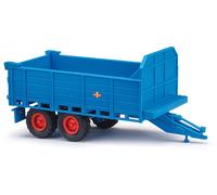 Busch 53800 Fortschritt T 088 Remolque Azul, H0, Nuevo 2022