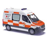 Busch 54005 Modelo 1:87 Mercedes Banz Sprinter Kurz DRK NEU