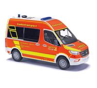 Busch 54056MB Sprinter Corto Rueda / Techo Alto ,Bomberos Wuppertal, Nuevo 2024