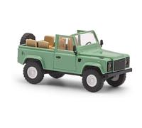 Busch 54391 Land Rover Defender 90 Abierto, Verde, H0, Nuevo 2025