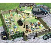 Busch 6049 - 1/87 H0 Cementerio - Kit De Bricolaje Nuevo