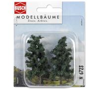 Busch 6723 -Álamos N/Z (70 mm) (2 Unidades)