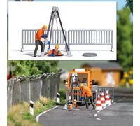 Busch 7907 - 1/87 / H0 Set De Acción: Trabajadores De Canal - Nuevo