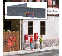 Busch 7918 H0 Action Set Die Kaugummiblase Bausatz (Importación USA)