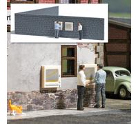 Busch 7919 A-Set: Rincon De Fumadores, H0, Nuevo 2022