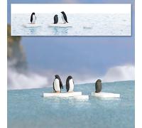Busch 7923 a-Set : Pingüinos Sobre Helado, H0