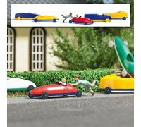 Busch 7944 - 1/87 / H0 a-Set : Seifenkistenfahrt - Nuevo