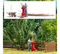 Busch 7970-H0 Action-Set: Trituradora de Jardín - Nuevo