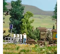 Busch 79824 Set De Acción: E-Biker Rast, H0, Nuevo 2025