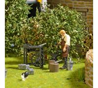 Busch 79856 - 1/87 / H0 Set De Acción: Forja - Nuevo