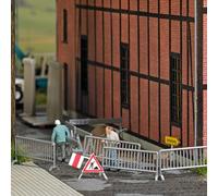 Busch 79874 - 1/87 / H0 Set De Acción: Establecer Barreras Época 3-4 - Nuevo