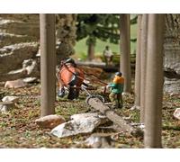 Busch 79883 - 1/87 / H0 - Set De Acción: Schauholzrücken - Nuevo