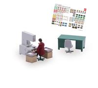 Busch 79906 Set De Acción: Máquina De Tampografía, H0, Nueva 2025