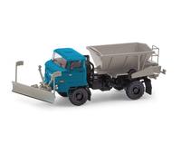 Busch 95561 - 1/87 Espewe: Ifa L60 D035 (Servicio Invernal) Con Quitanieves -