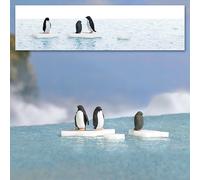 Busch - A-set: Pinguine Auf Eis H0 (9/22) bu7923 (Importación USA)