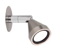 Busch Aplique LED Mini, orientable, níquel, 3.000K