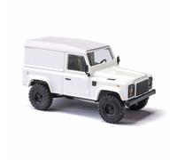 Busch H0 54351 Land Rover Defender 90 Furgoneta Blanca
