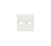 Busch-jaeger 1724-0-4334 placa de pared y cubierta de interruptor blan