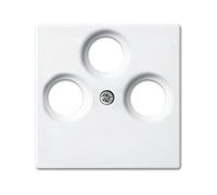 Busch-jaeger 1724-0-4335 placa de pared y cubierta de interruptor blan