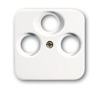 Busch-Jaeger 1743-03-214 placa de pared y cubierta de interruptor Blanco